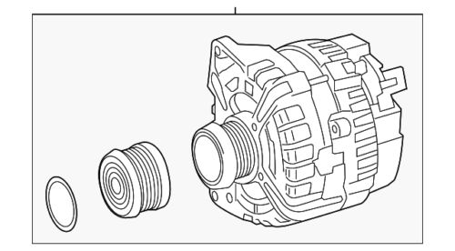 Genuine Mercedes-Benz Alternator 000-906-08-03-80, US $919.96, image 3