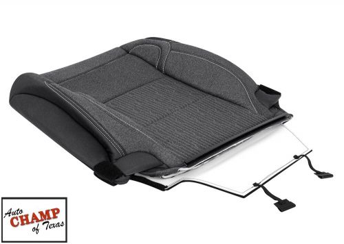 2023 Ram 2500 BigHorn/LoneStar -Driver Side Lean Back Cloth Seat Cover Dark Gray, US $469.99, image 13