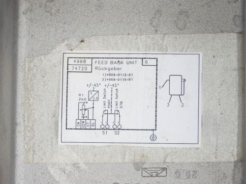 NORTHROP GRUMMAN SPERRY MARINE 4968 REV-B RUDDER INDICATOR GEARBOX STO.NO. 74720, US $1,487.00, image 2