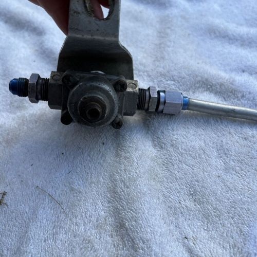 Holley Fuel Pressure Regulator With Bracket And Line, US $50.00, image 2