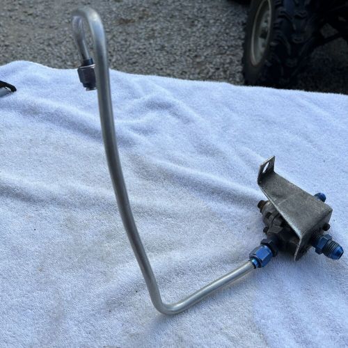 Holley Fuel Pressure Regulator With Bracket And Line, US $50.00, image 4