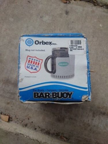 Vintage Orbex Thermo Bar-Buoy Car Boat Camper Drink Holder Mug-Buoy Model 500, US $24.95, image 2