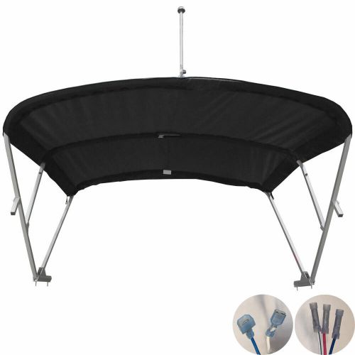 Ranger Pontoon Boat Power Bimini Top | 2500LS Black 102-104 Inch, US $790.94, image 6