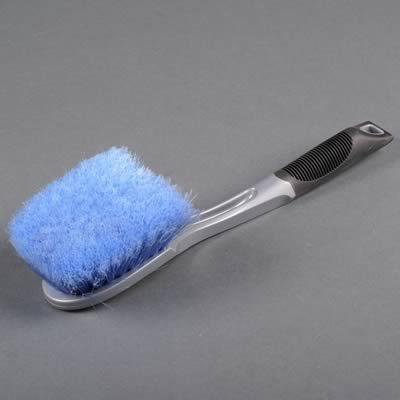 S.m. arnold deluxe body brush soft-grip contoured handle 15" overall l ea 25-697