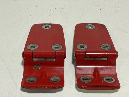 Jeep TJ Wrangler Hood Hinges PR4 FLAME RED OEM CC 55, US $40.00, image 2