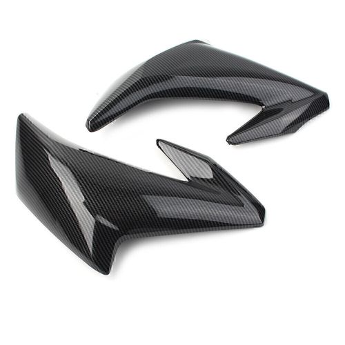 Carbon Fiber Look Gas Tank Front Side Trim Cover Panel Fairing For Kawasaki Z900, US $53.20, image 2