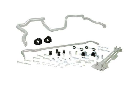 Whiteline front &amp; rear sway bar kit (wlbhk009) for 96-00 honda civic