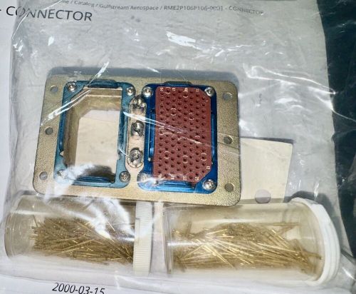 Rme2p106p106-0001 connector new with 1 socket cannibalized.