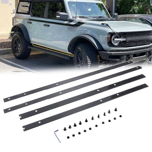 Pinch Weld Cover Fit for Ford Bronco 4-Door 2021-2024 Trail Armor Rocker Panels, US $69.00, image 4