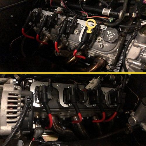 125731 10mm For LS1 LSx LS2 LS3 LS6 LS7 High Heat Spark Plug Ignition Wires Set, US $32.99, image 6