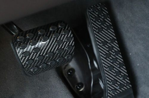 Accelerator Brake Pad Pedal ABS 2X For Benz GLE GLS 2020-2022 Carbon Fiber Trim, US $103.44, image 4