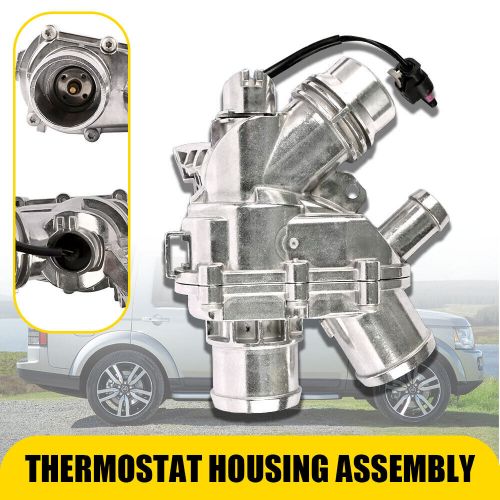 Engine Coolant Thermostat Housing Assembly For Land Rover & Jaguar-2SET, US $112.99, image 8