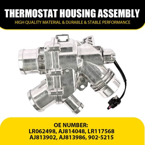 Engine Coolant Thermostat Housing Assembly For Land Rover & Jaguar-2SET, US $112.99, image 13