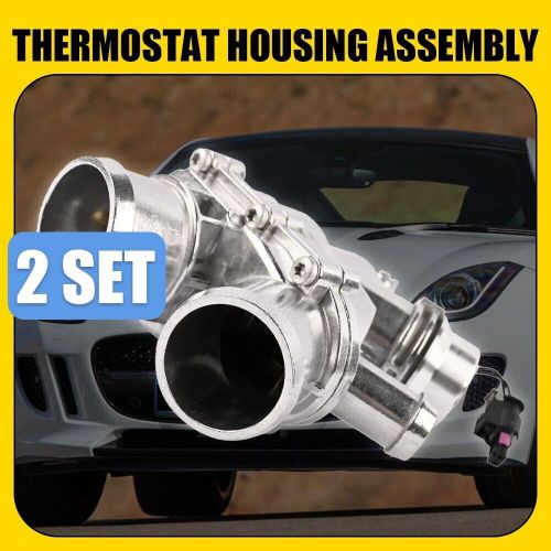 Engine Coolant Thermostat Housing Assembly For Land Rover & Jaguar-2SET, US $112.99, image 19