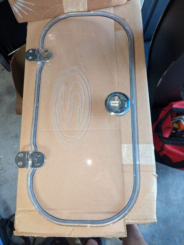 Sportsman Boat Livewell Lid 101366 | Clear Acrylic w/ Logo, US $95.00, image 4