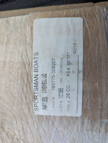 Sportsman Boat Livewell Lid 101366 | Clear Acrylic w/ Logo, US $95.00, image 6