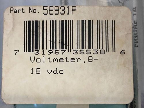 Teleflex 56931P Marine Blue International Series 2" Volt Meter Gauge New NIB, US $29.74, image 5