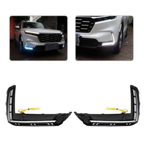 For Honda CR-V CRV 2023 2024 LED DRL Daytime Running Light Fog Lamp Turn Signal, US $78.21, image 14