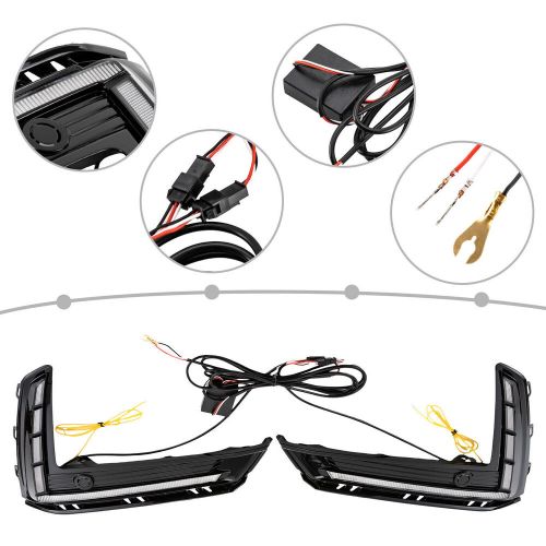 For Honda CR-V CRV 2023 2024 LED DRL Daytime Running Light Fog Lamp Turn Signal, US $78.21, image 15