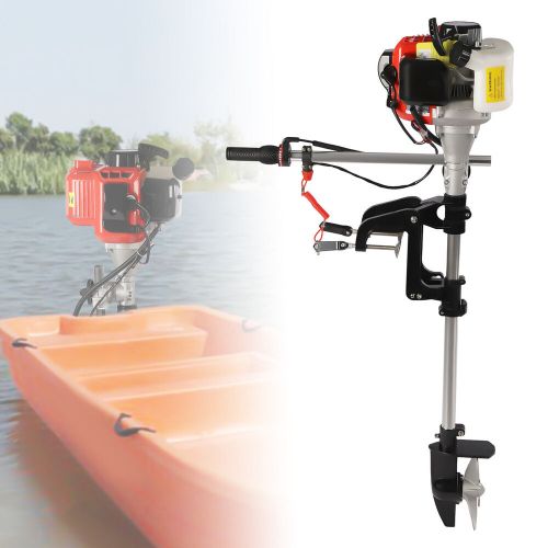 2-Stroke 2.3 HP Outboard Motor Engine 52CC For Kayak All Kinds of Small Boats US, US $130.62, image 23