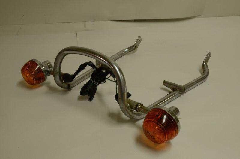 Honda cb400t rear fender bumper grab bar turn signals 1978