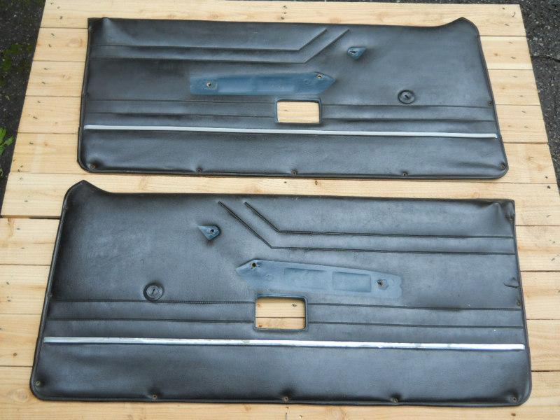 Alfa romeo 1981-83 gtv6 used original interior door panel pair