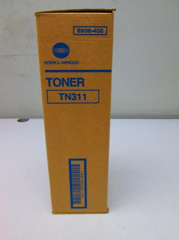 Konica minolta tn-311 black toner cartridge (8938-402) high yield