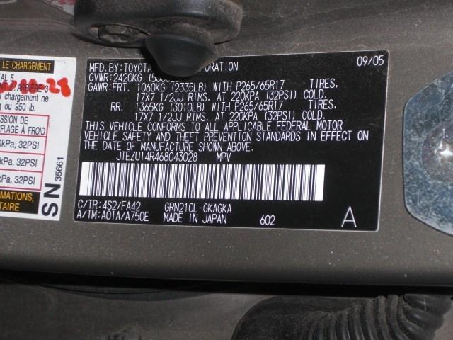 06 TOYOTA 4 RUNNER HOOD HINGE, US $20.00, image 11