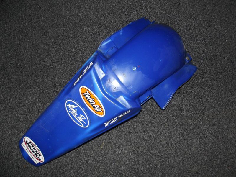 Yamaha yz 250f 450f yzf450 yz450f yz250f rear fender mud guard 2003 2004 2005