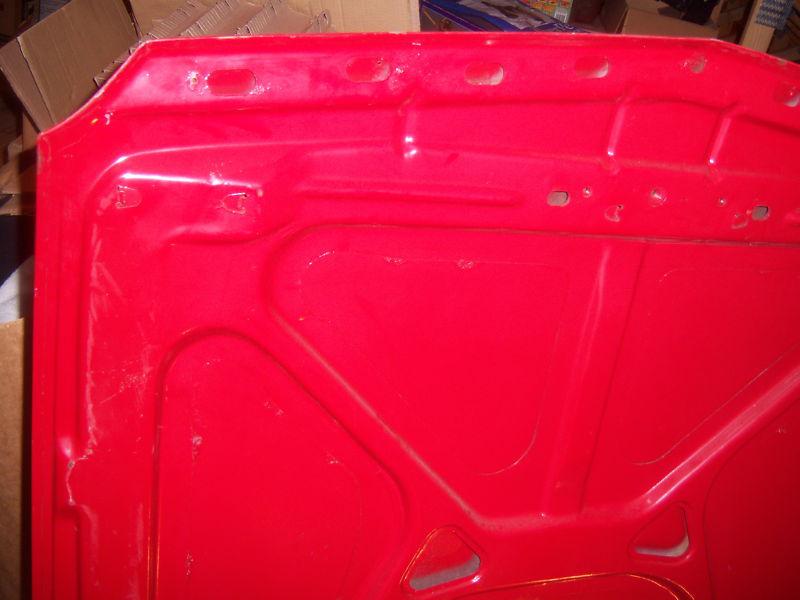 1965 1966 Ford Mustang used excelent red hood, US $350.00, image 2