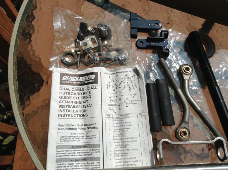 Mercury quicksilver dual engine tie bar kit # 92876a9