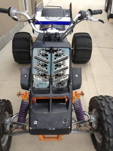 YAMAHA BANSHEE ATV YFZ350 FLY RACING HANDLEBARS WITH PAD, US $35.00, image 4