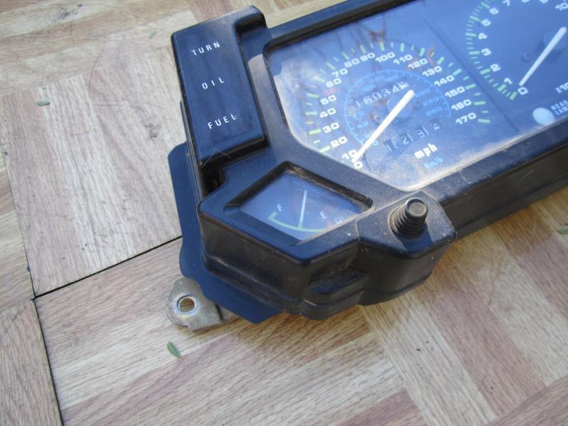 1990 Kawasaki ZX750 Ninja ZX 750 .. Gauge Cluster : Speedo & Tach, US $99.97, image 2