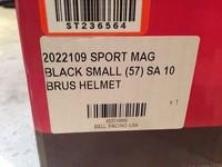 Bell Sport Mag Racing Helmet Black Small, US $129.99, image 3