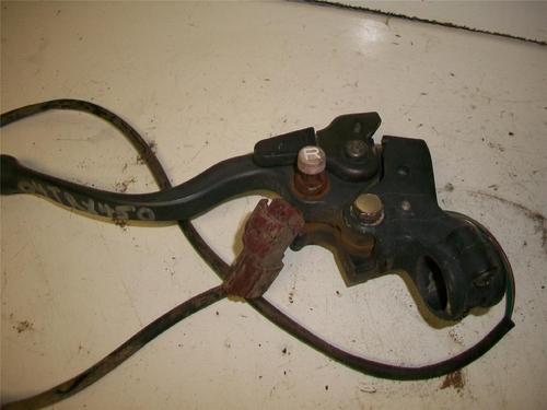 04 honda trx 450 fe foreman left clutch perch w / lever cu