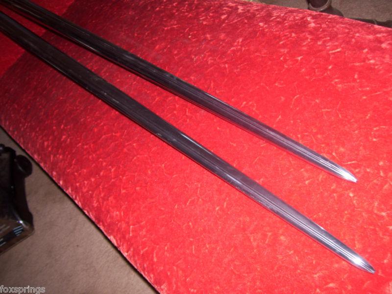 1951 OLDSMOBILE 88 2 DOOR SEDAN QUARTER TRIM SET OF 2 STAINLESS - O176, US $49.99, image 2