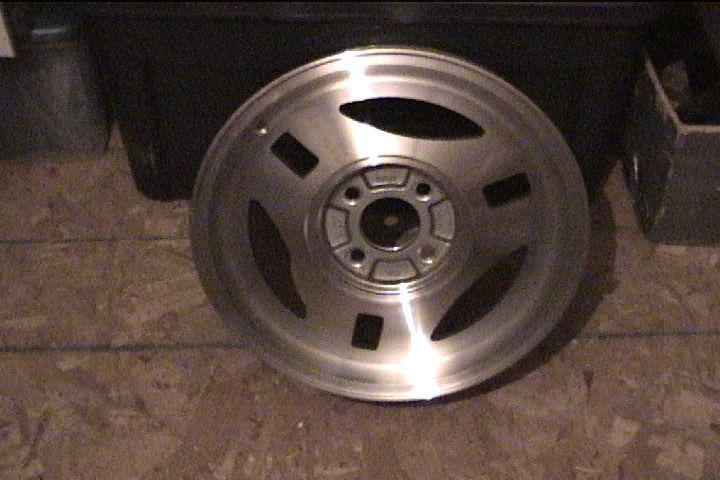 79/80/81/82/83 ford mustang mercury capri 1-trx aluminum wheel indy pace car nos