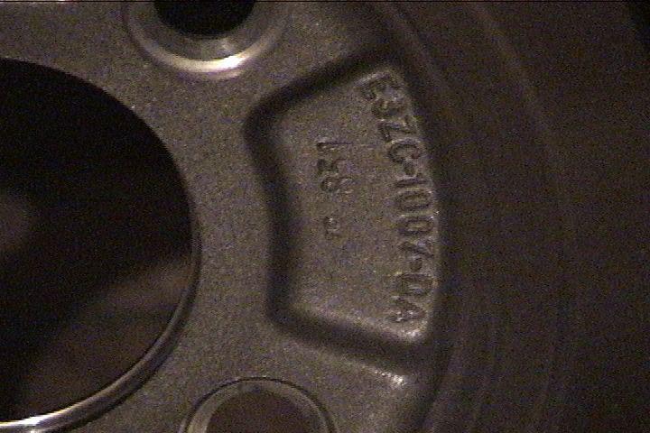 79/80/81/82/83 FORD MUSTANG MERCURY CAPRI 1-TRX ALUMINUM WHEEL INDY PACE CAR NOS, US $199.99, image 2
