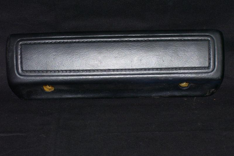 Mopar dodge plymouth original fac; blk 9-1/2" armrest 