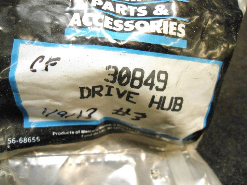 HUB, RUBBER #30849 MERCURY/MARINER OUTBOARD MOTOR BOAT PART # 3, US $25.10, image 3