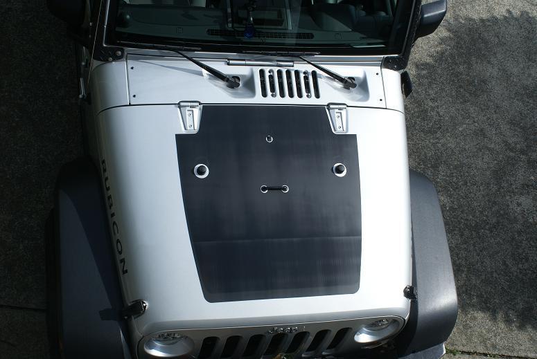 1997-2006 JEEP TJ HOOD BLACKOUT PANEL DECALS VINYL STRIPES FACTORY STRIPE, US $34.01, image 4