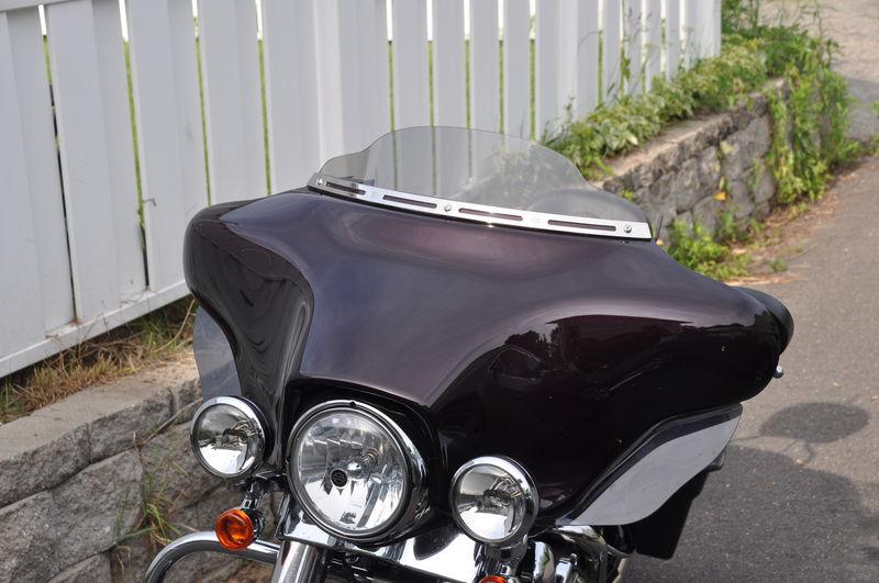 4" harley davidson lancer windshield  smoke for 96 &up touring dresser fhlx