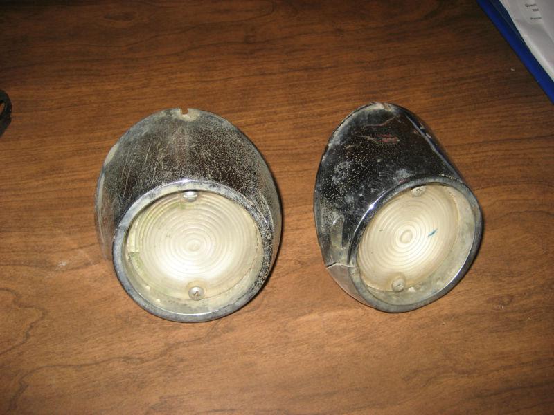 Purchase 1965 1966 ford mustang original back up lights with lenses oem