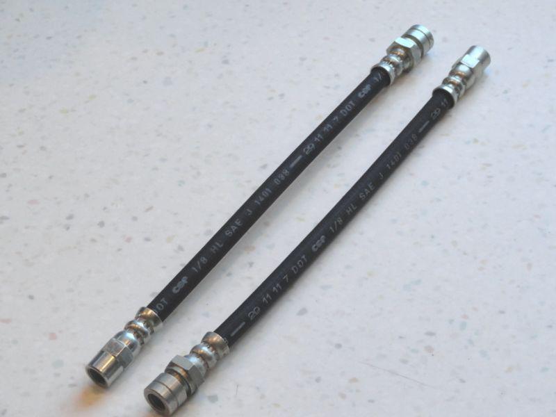 Pair of brand new oem german made porsche 911 912e 914-6 rear brake lines