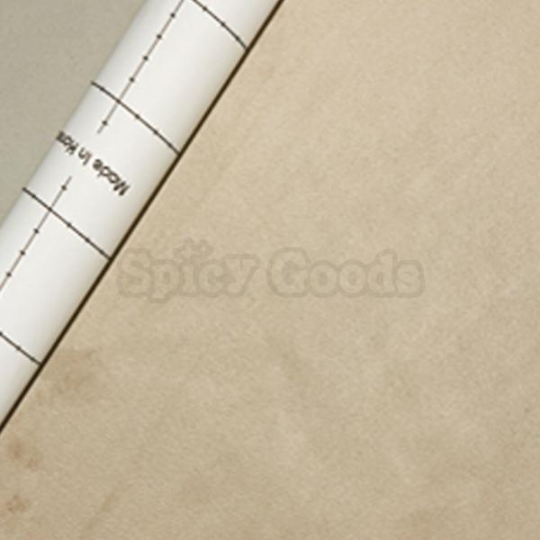 [ decoin ] new self adhesive adhesion suede sheet elastic car headliner beige