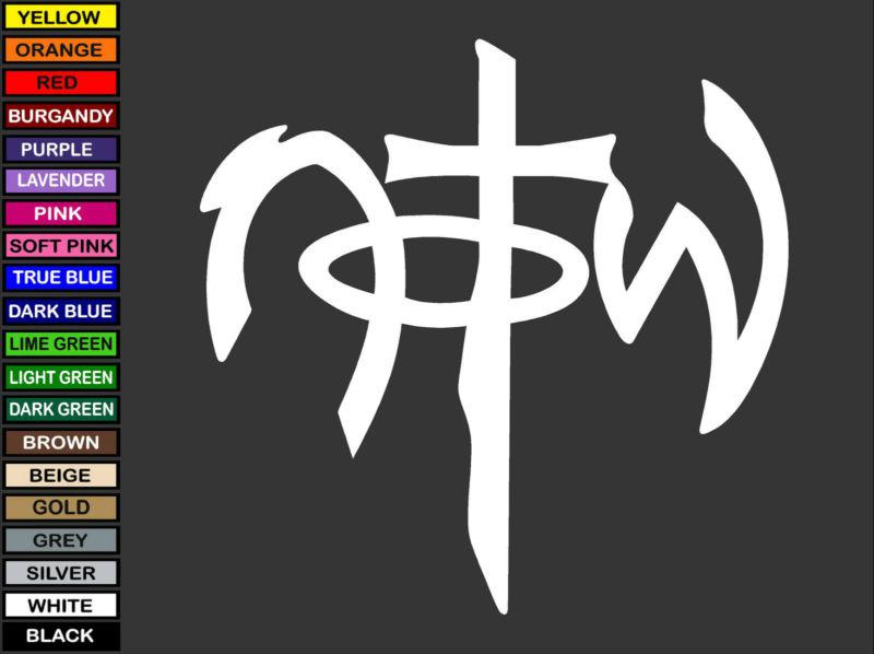 2" x 2" not of this world, auto,truck,window,notebook,vinyl decal sticker