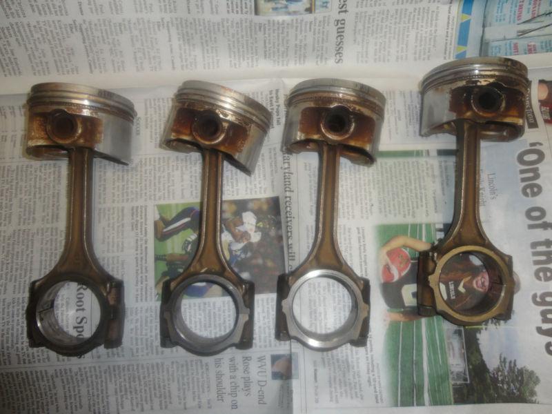 D16y8 pistons and rods honda civic ex sohc vtec 96 97 98 99 00