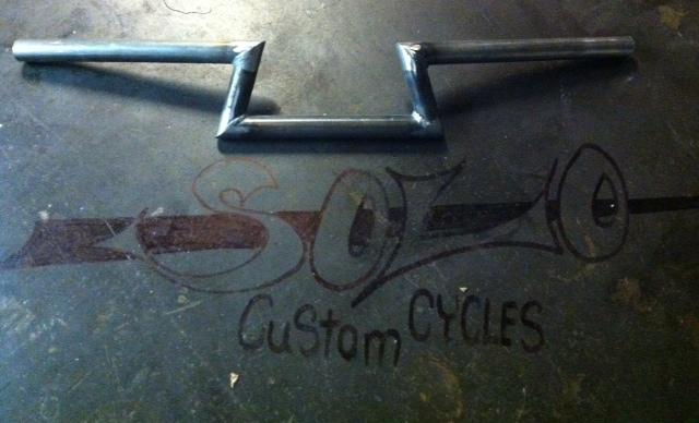  motorcycles handlebars 7/8 mini z-bars bobber xs650 cafe racer honda yamaha