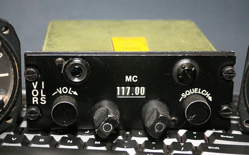 Bell uh-1h or military fixed wing vor-ils radio control set