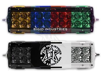 Rigid industries e-series 10" light cover green - 11097